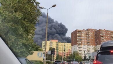 Groźny Pożar Składowiska Odpadów W Sosnowcu